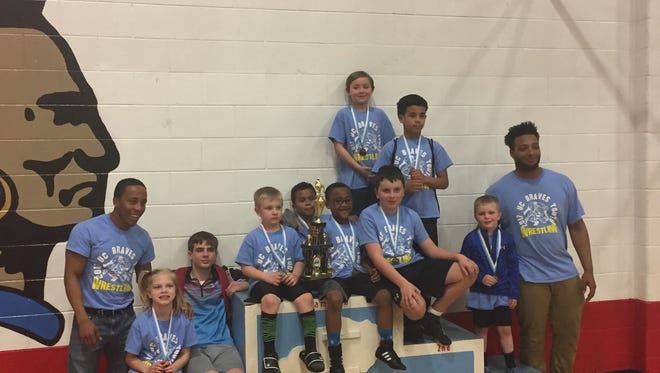 The light blue team placed 4th in the tournament.