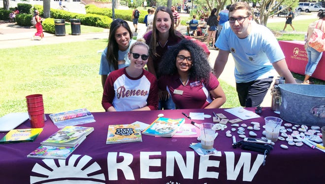 RENEW hosts "Be Happy" event that promotes self-care and positivity.
