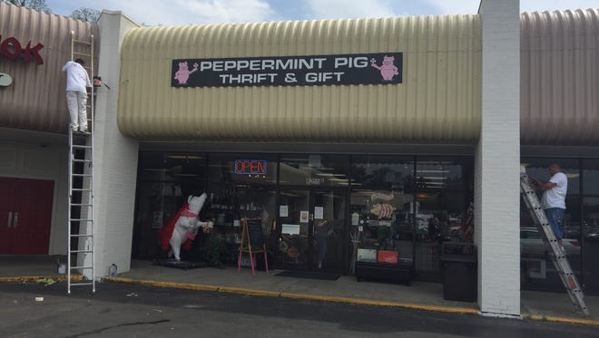 The Peppermint Pig Thrift & Gift shop has additional time to relocate.
