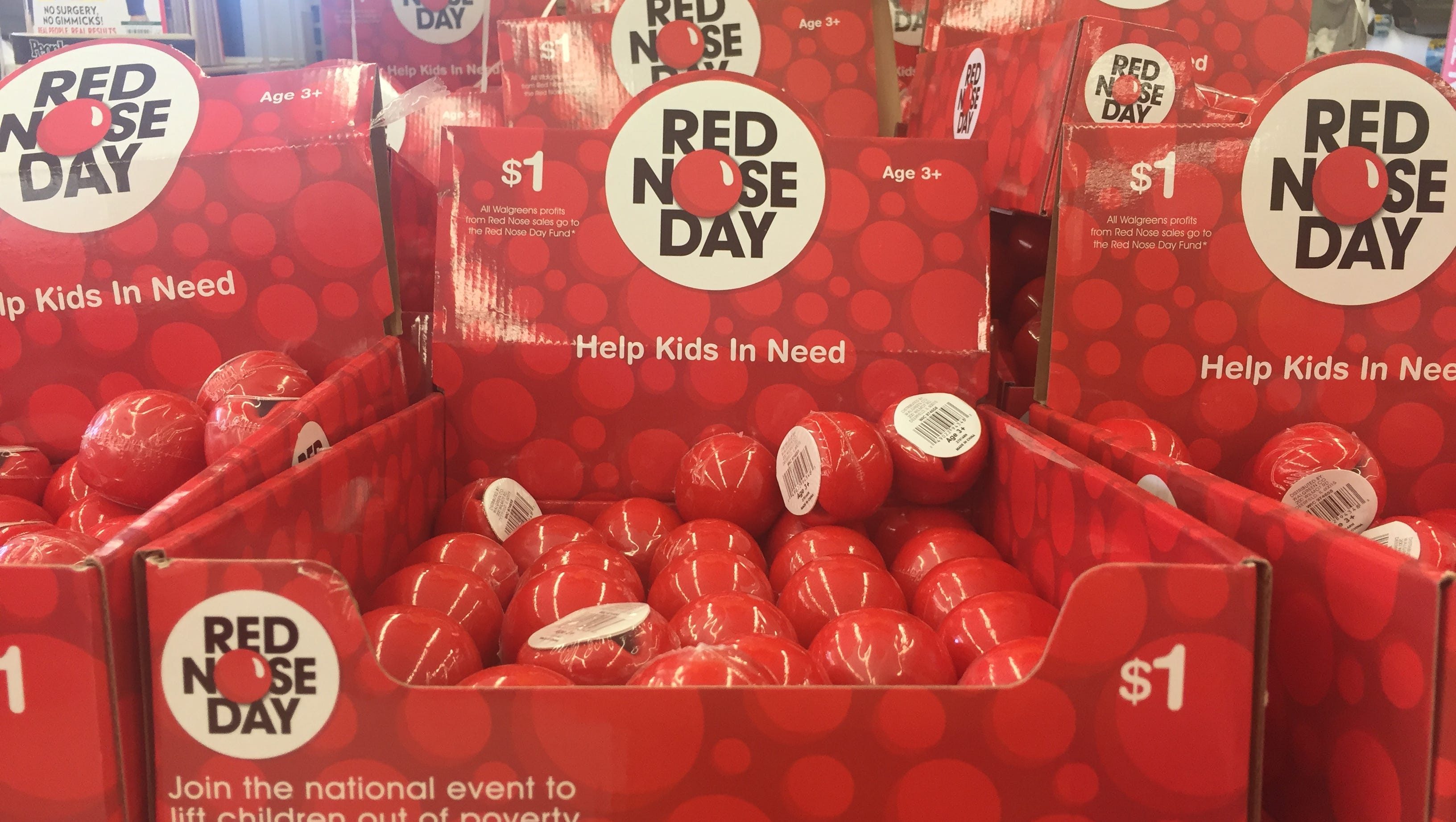 Red Nose Day is 24. Here's it is