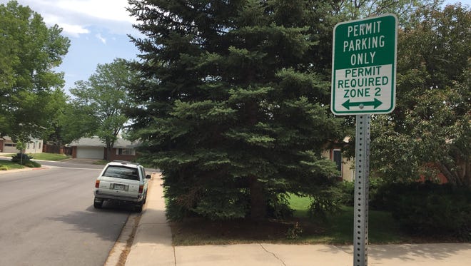 The most restrictive residential parking permit zone in Fort Collins covers the Sheely neighborhood.