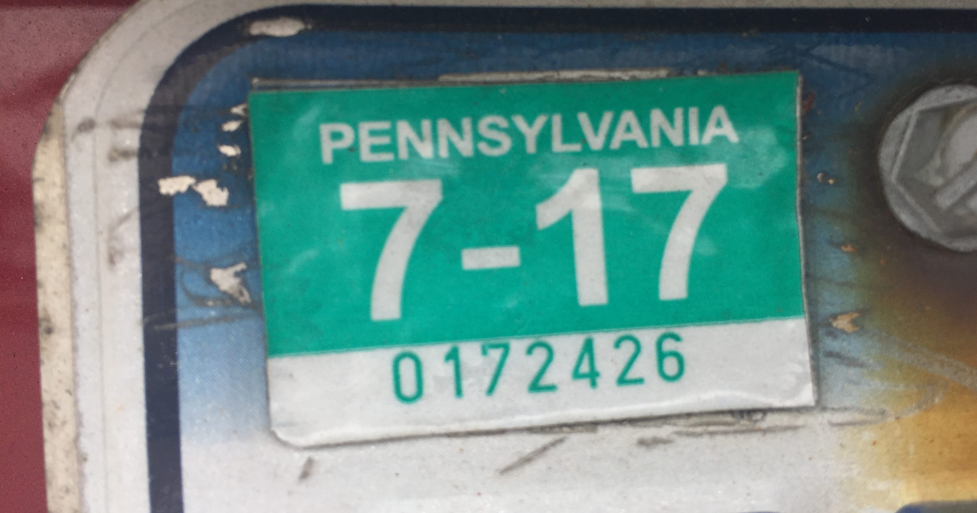Pulled Over Out Of State For Expired Pa Sticker Here S What You