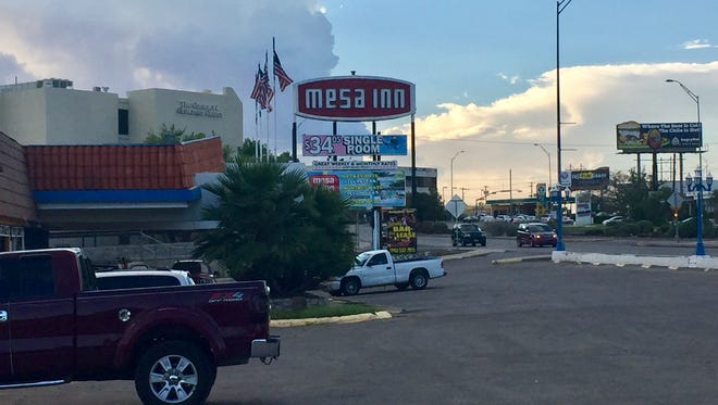 El Paso police are investigating a homicide at the Mesa Inn hotel on Saturday.