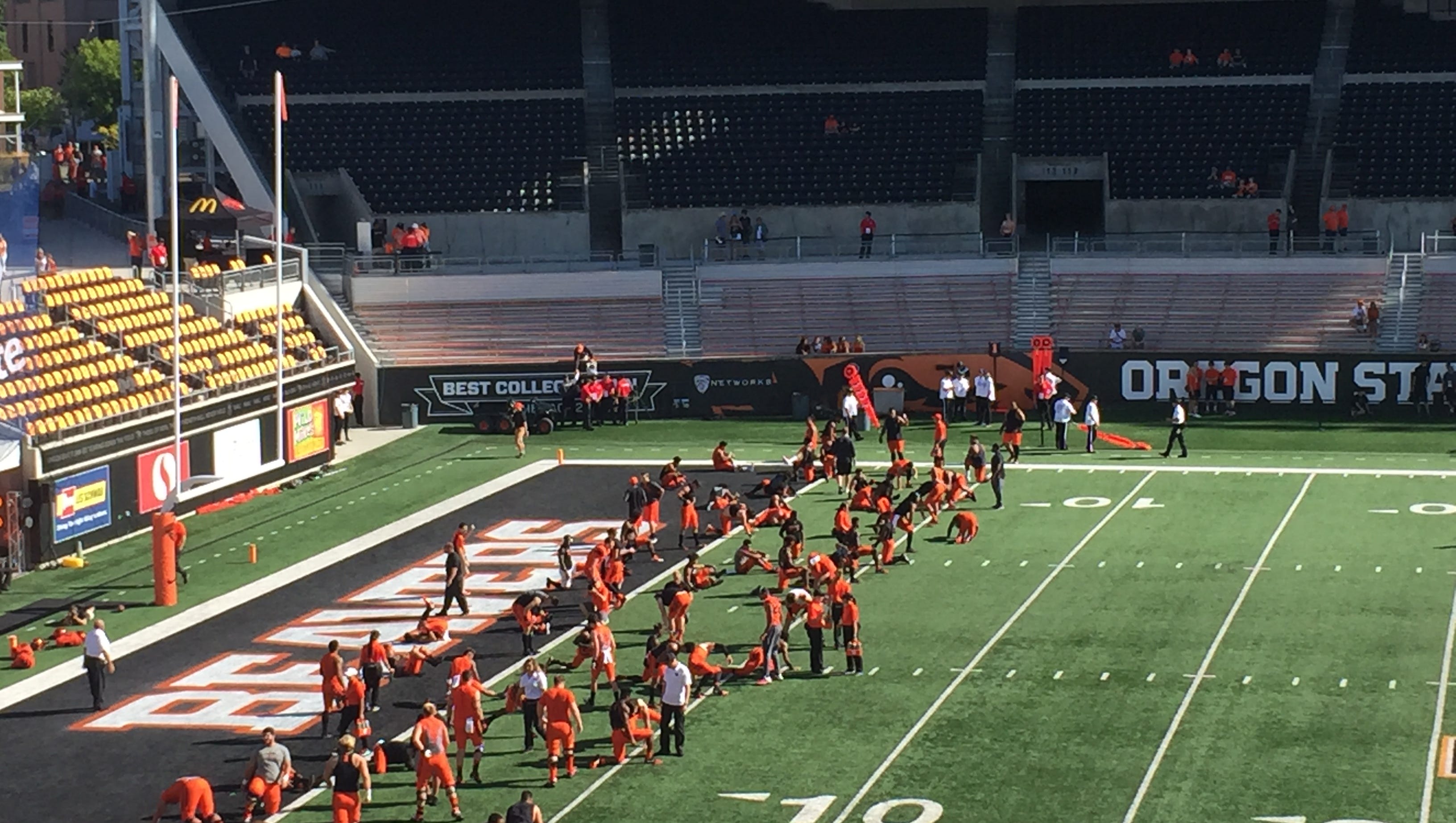 Oregon State Beavers Vs Portland State Football