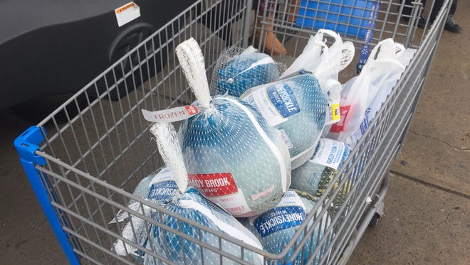 Catholic Charities is collecting turkeys at Walmart in Vestal through Nov. 17.