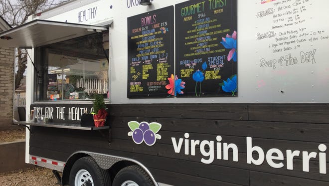 St. George's newest health food truck: Virgin Berri.