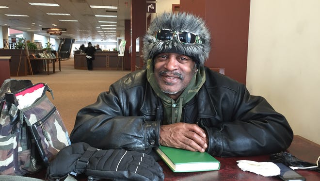 Francis Miles said that the library helped him when he was homeless