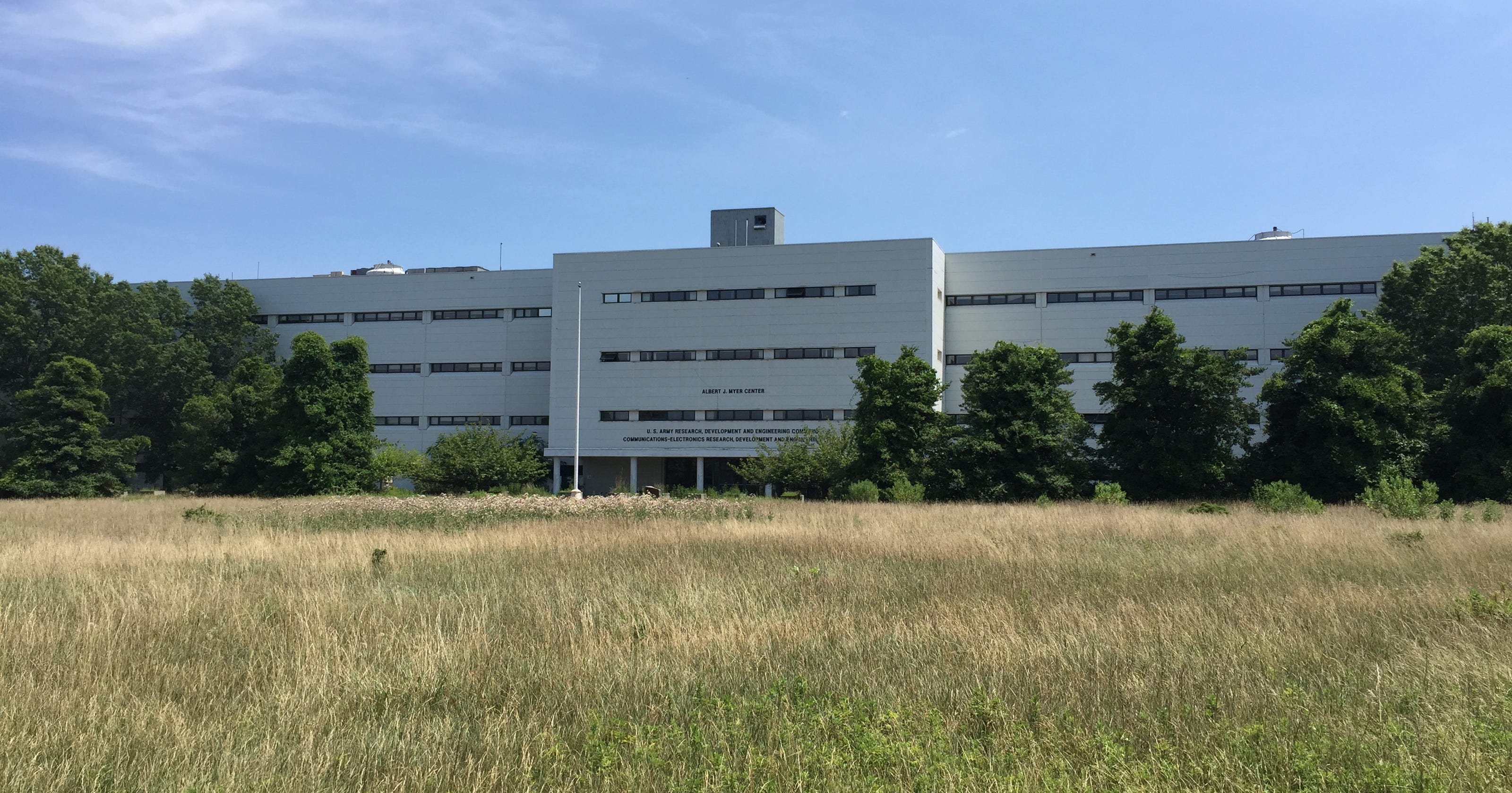 Fort Monmouth's 'Hexagon' building is getting torn down