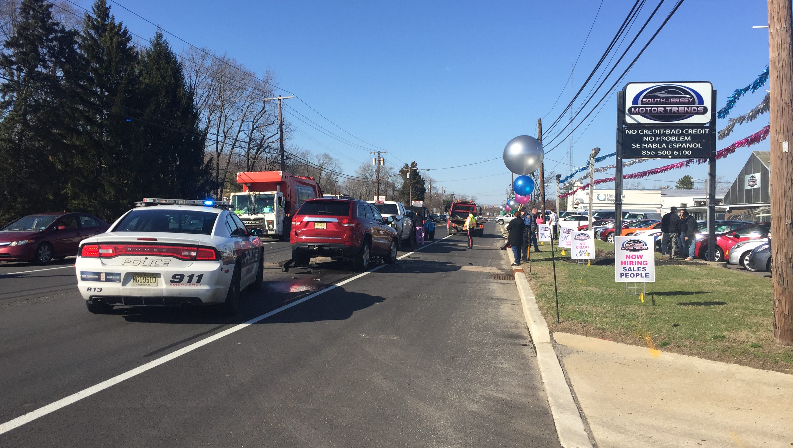 1 injured in fivevehicle Delsea Drive crash in Vineland