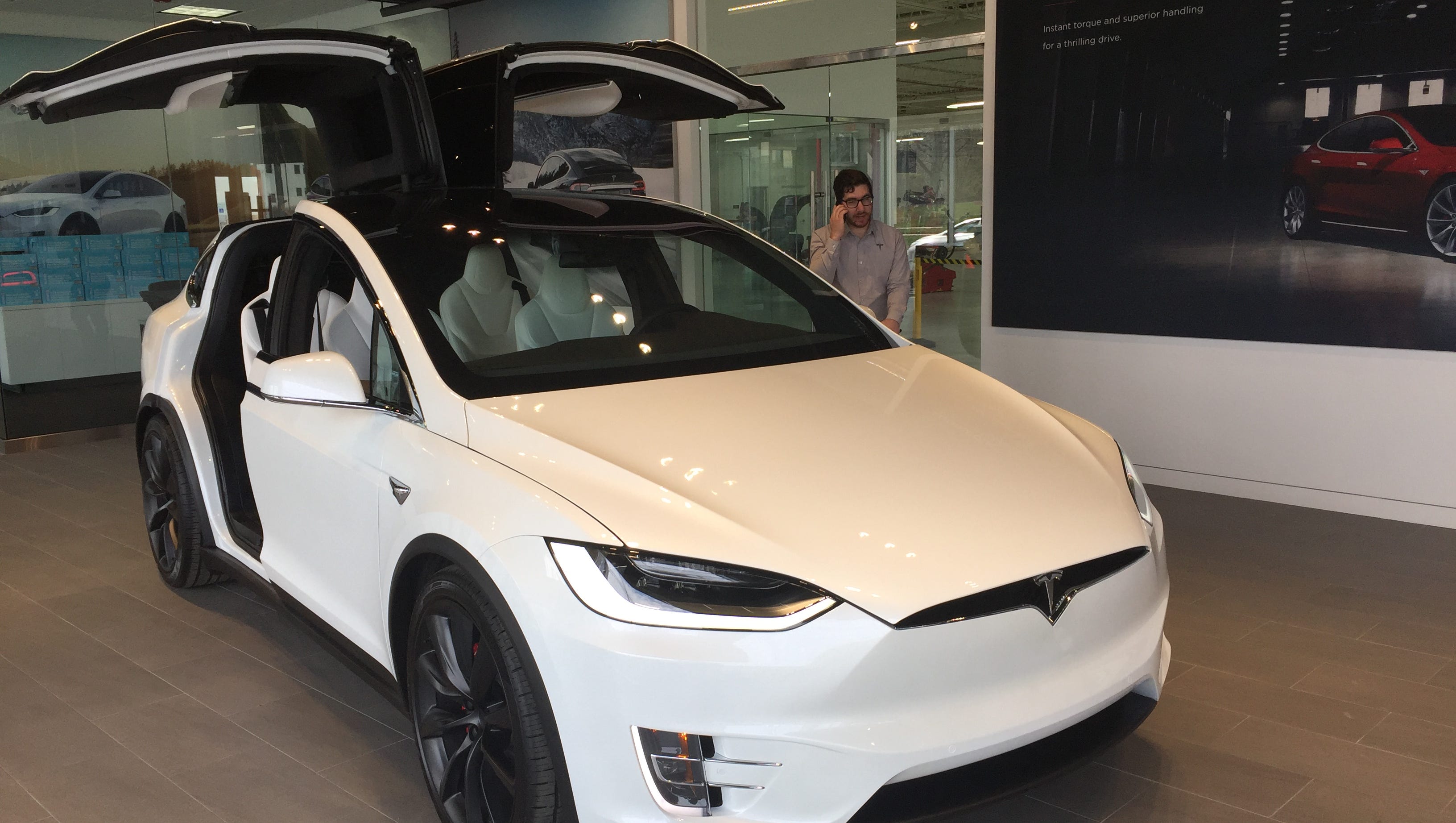 Tesla debuts South Jersey outlet, Model 3 in Cherry Hill