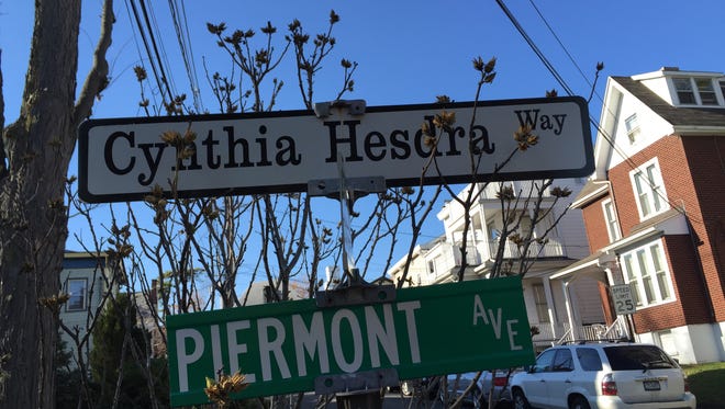 Piermont Avenue between Hudson and Depew avenues is named for Cynthia Hesdra.