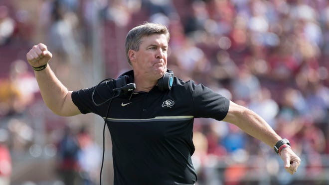 Colorado Buffaloes head coach Mike MacIntyre has his team at 5-1 in the Pac-12.