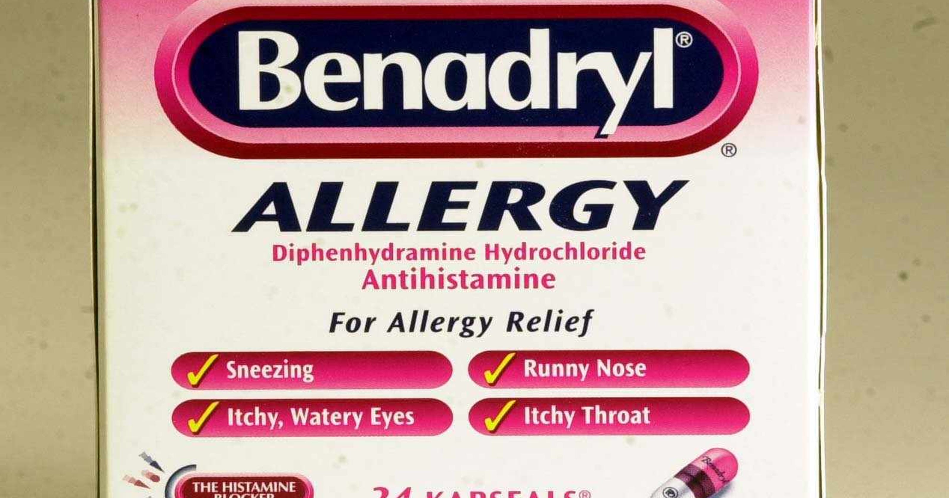 can taking benadryl cause anxiety