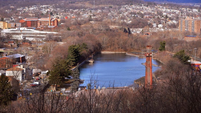 20013021A PATERSON   01/18/16  Photo of the Stanley M Levine Reservoir in Paterson.  Mitsu Yasukawa/Staff Photographer
