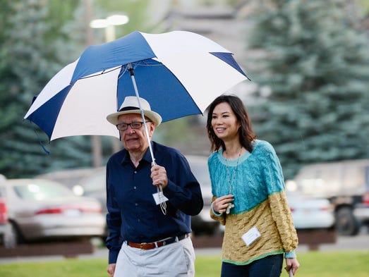 Rupert Murdoch and Jerry Hall are married