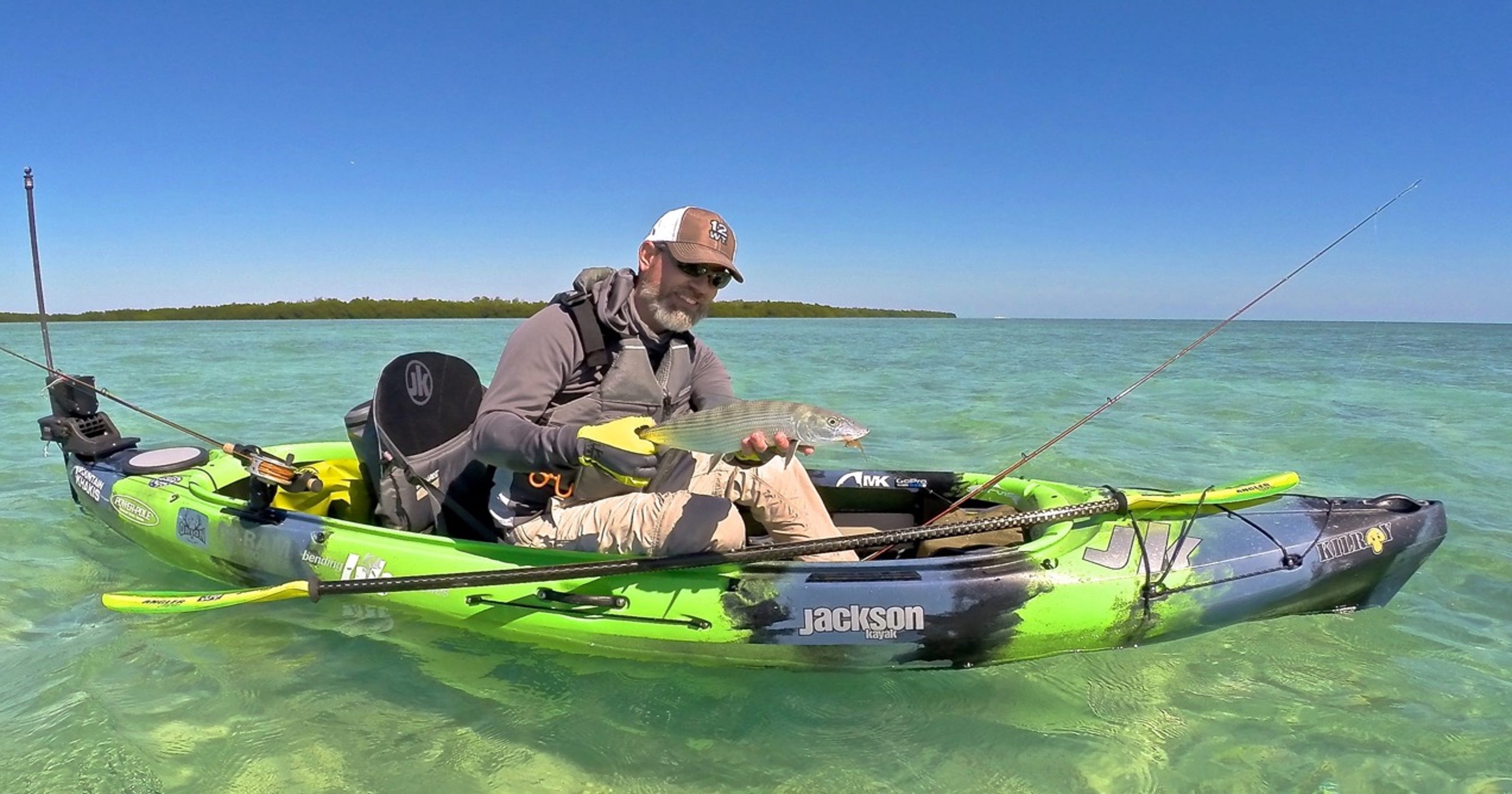 Kayak fishing Big thrills on a small budget