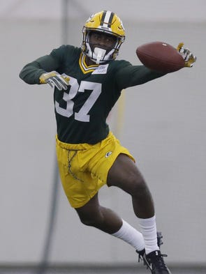 Second round draft choice Josh Jackson (37) is shown