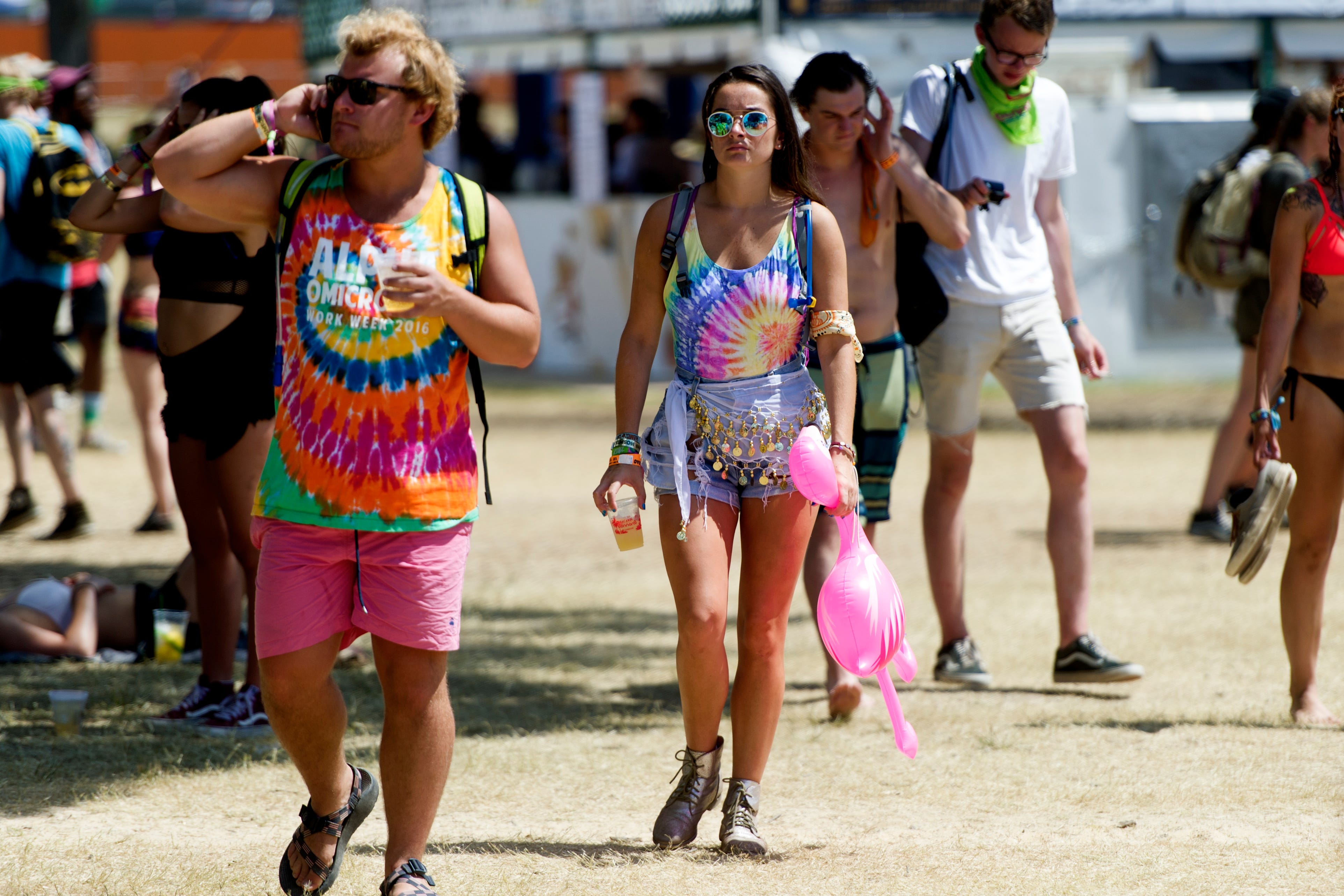 clear festival backpack