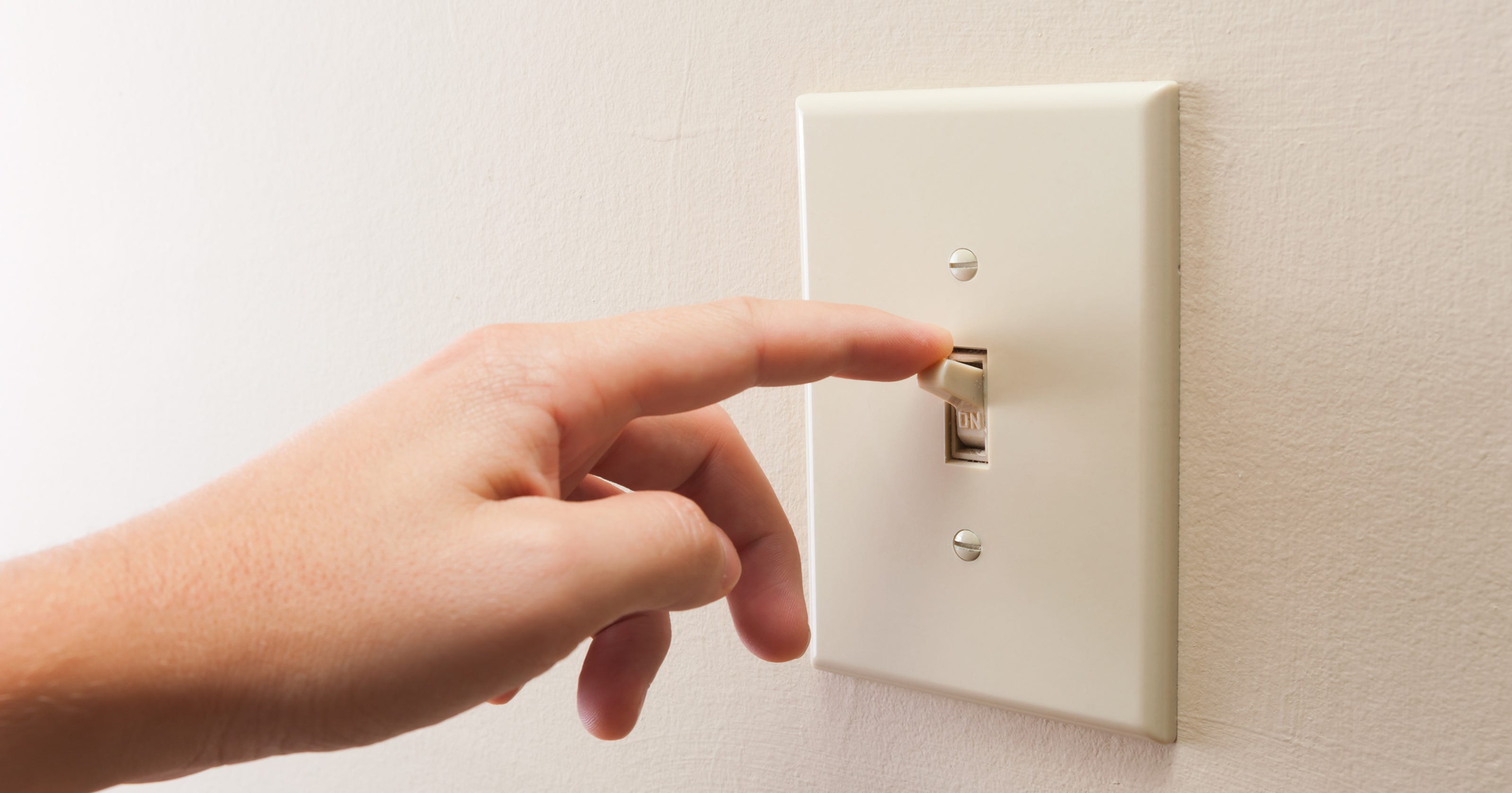 electricity switch shocks dry cold weather getting rid