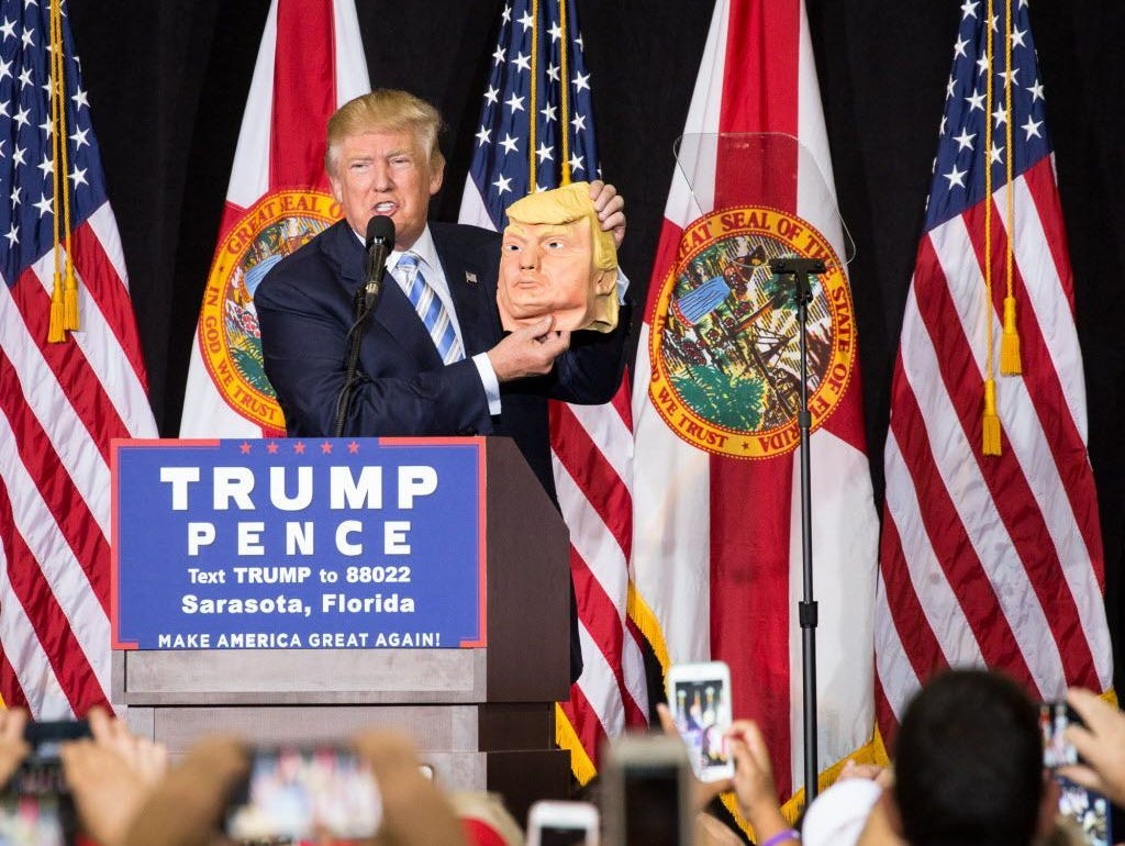 President Trump on Nov. 7, 2016.