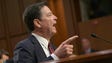Comey testifies during the Senate Intelligence Committee