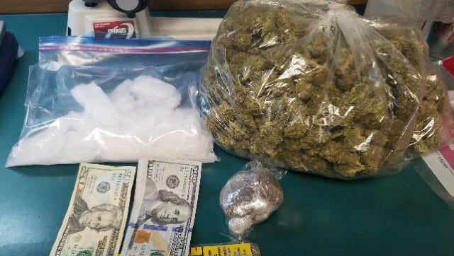 Meth, marijuana and money were found during a SWAT raid of a Salinas home Wednesday.