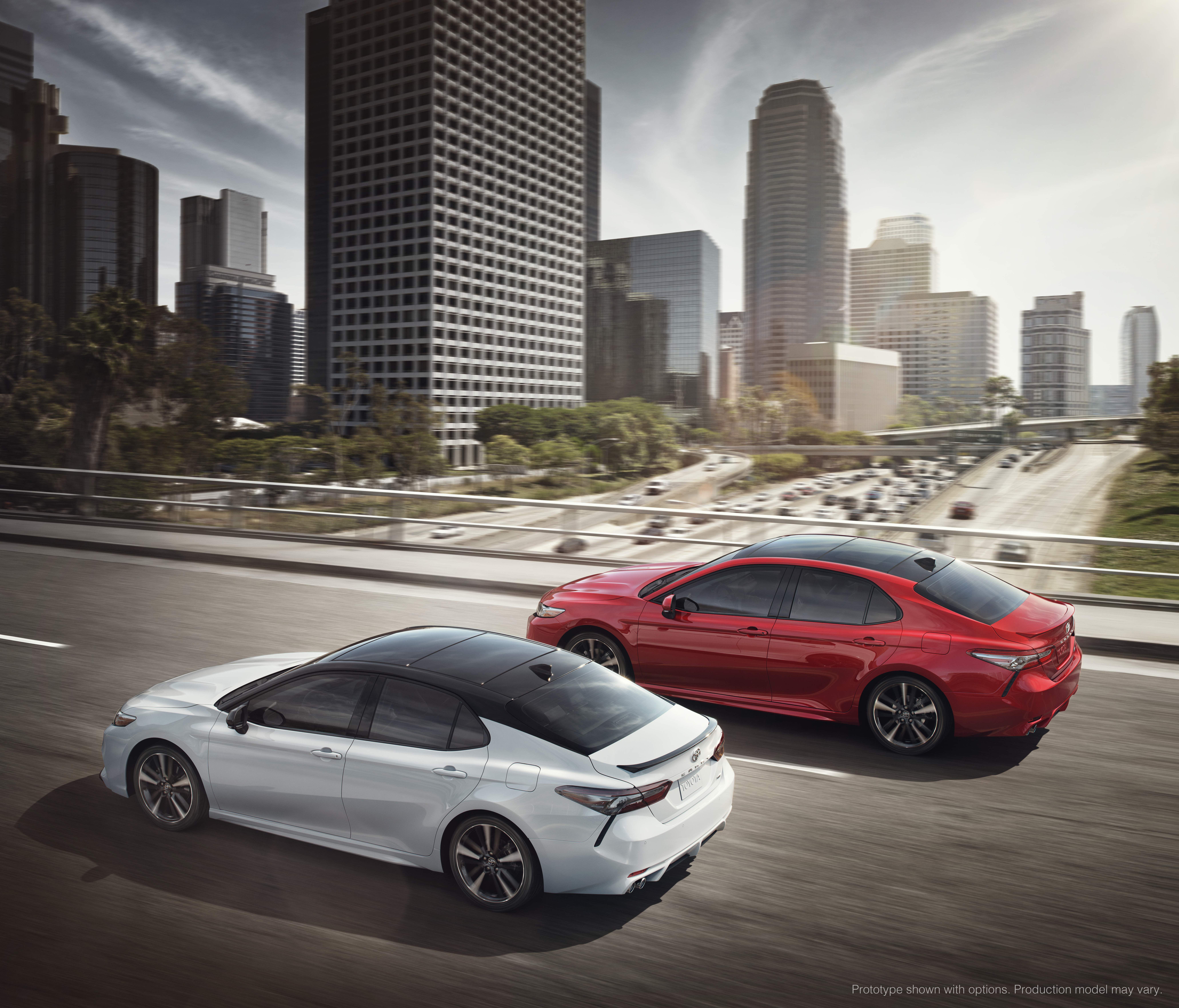 The 2018 Toyota Camry XSE.