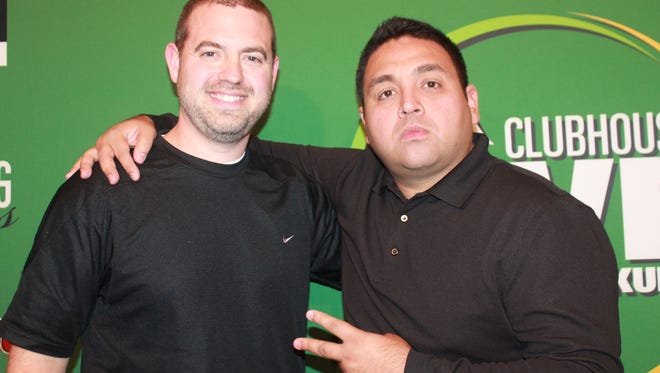 Clubhouse Live with John Kuhn features co-hosts Brett Christopherson (left) and Ricardo Arguello.