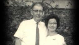 Jobe Couch with Eun-Wha Lee, one of the sisters Couch helped bring to America.