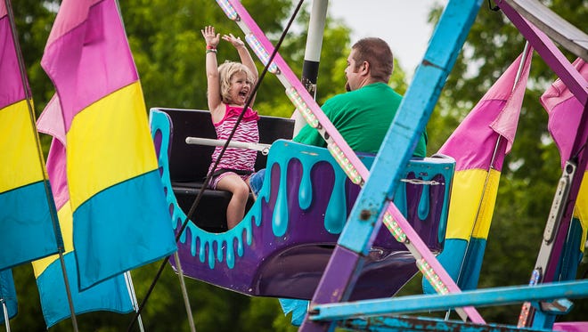 Locals attend the 2015 Yorktown Fourth of July Festival.