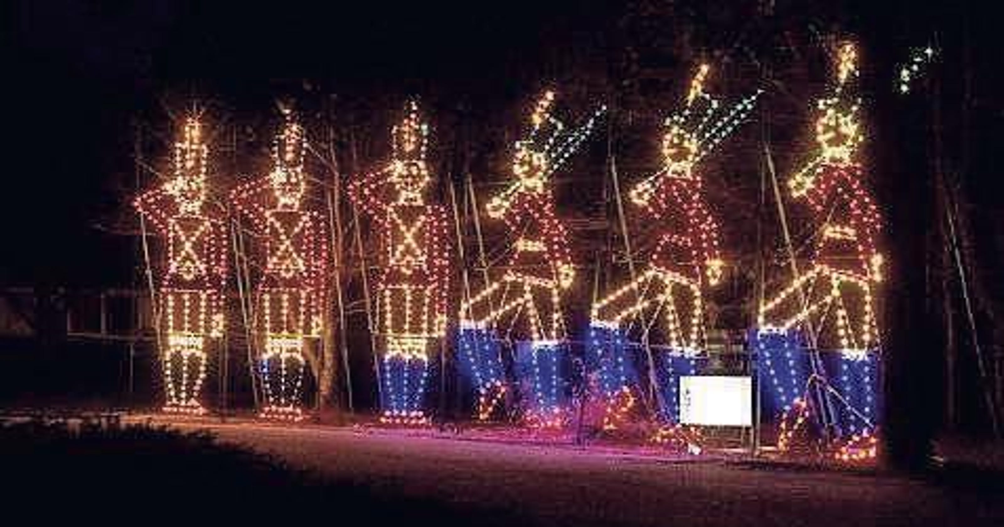 Roper Mountain Holiday Lights in last season; displays to be auctioned