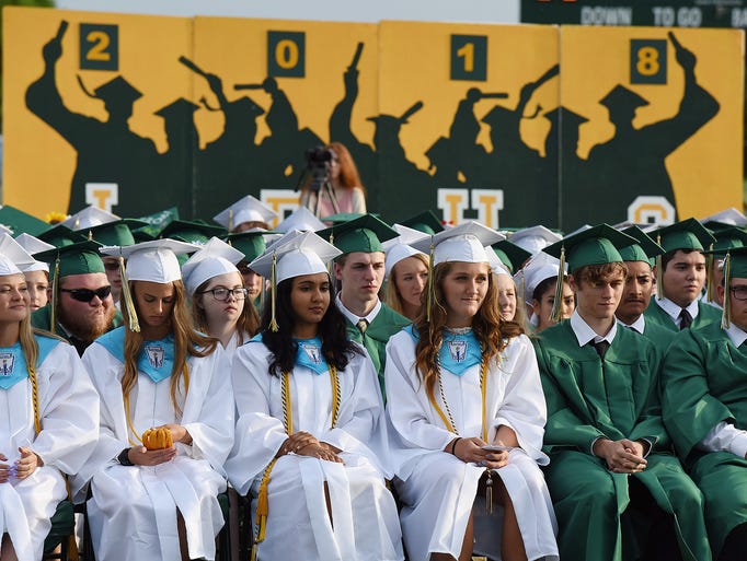Indian River High School held their Graduation on Tuesday