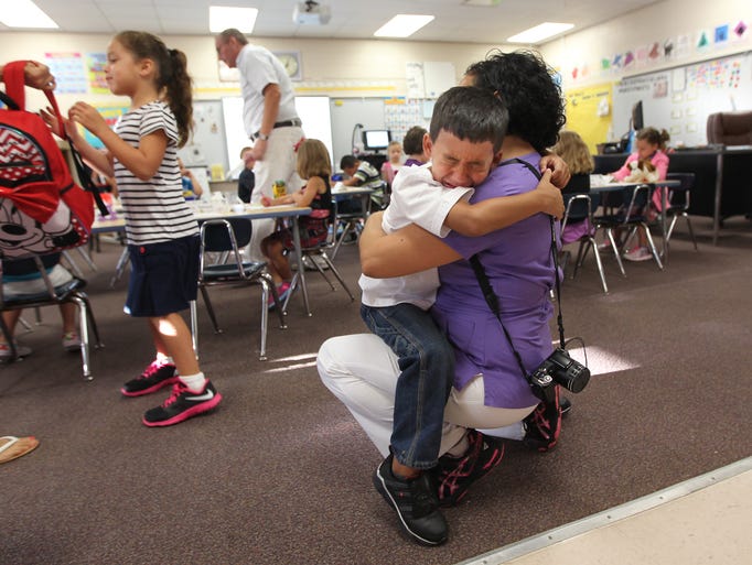 First day of classes Three Oaks Elementary and Bonita Middle schools