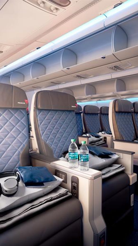 Delta gives first look of premium economy cabin, set for 2017 debut