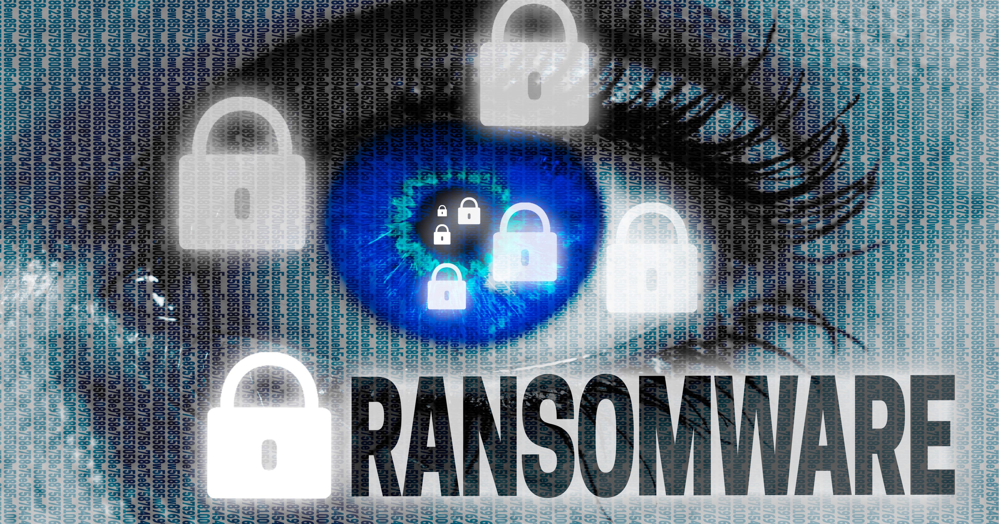 Ransomware computer virus spreading
