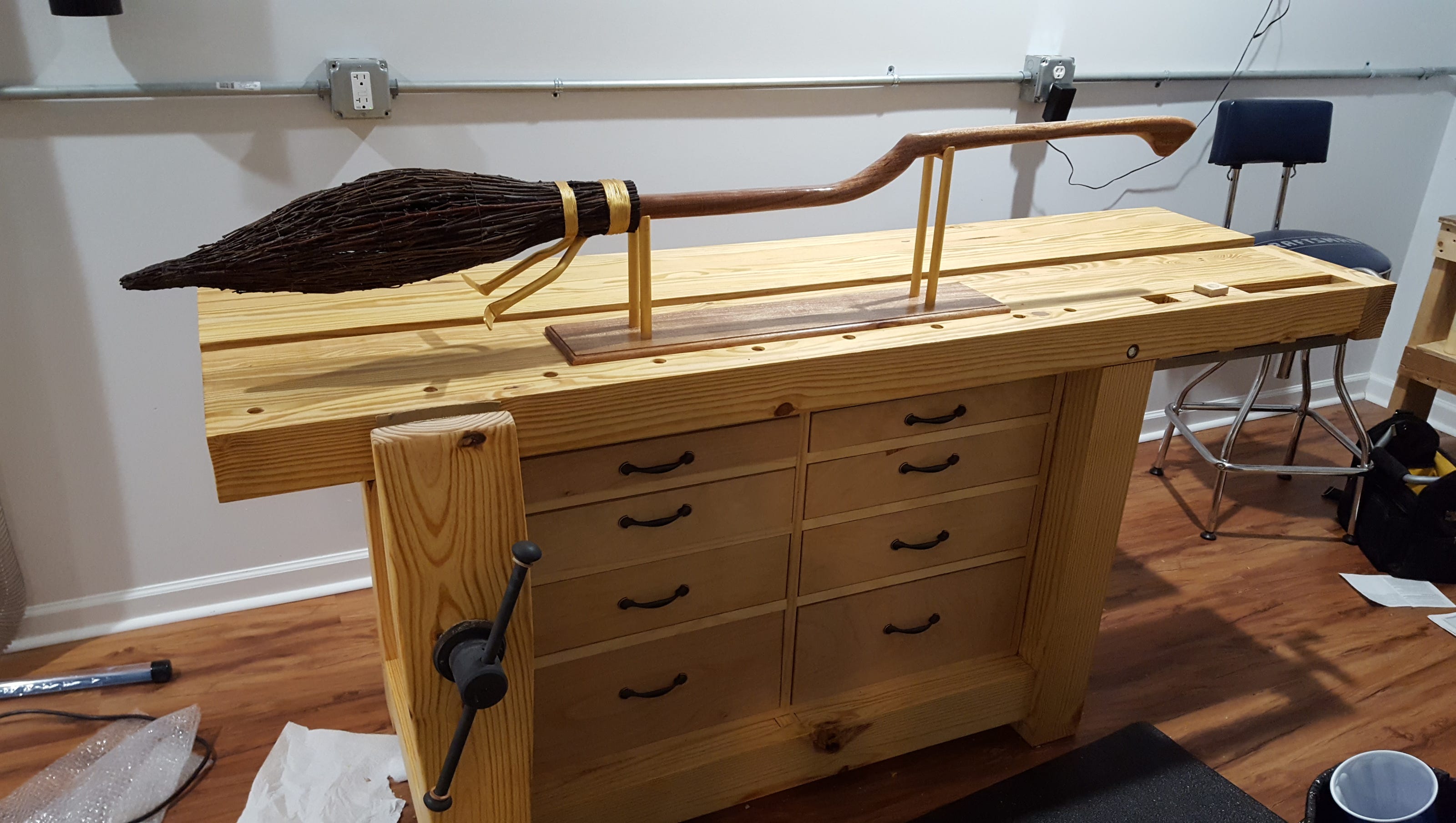 Man Creates Epic Full Size Harry Potter Nimbus 00 Broom For Friend S Bar Mitzvah Man Creates Epic Full Size Harry Potter Nimbus 00 Broom For Friend S Bar Mitzvah