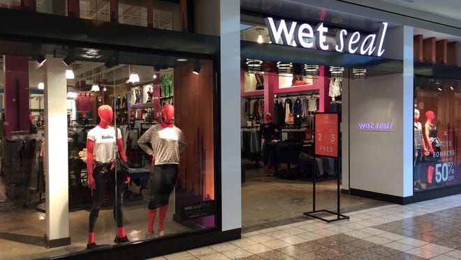 Wet Seal is on the JCPenney wing of the Fox River Mall in Grand Chute.