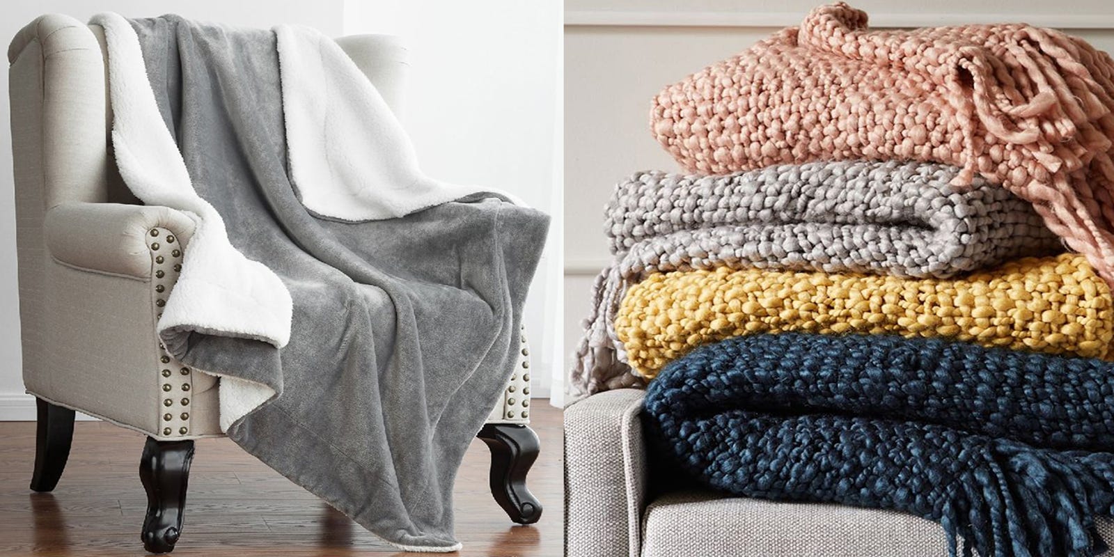 15 cozy blankets under 100 that will keep you warm this fall