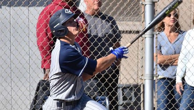 Andrew Lucas has hit .375 with eight home runs and 26 RBIs so far in his senior season at Camarillo High.