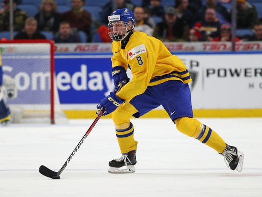 1. Rasmus Dahlin, 6-foot-2, 181 pounds, defenseman,
