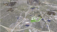 A rendering shows the location of a proposed Major