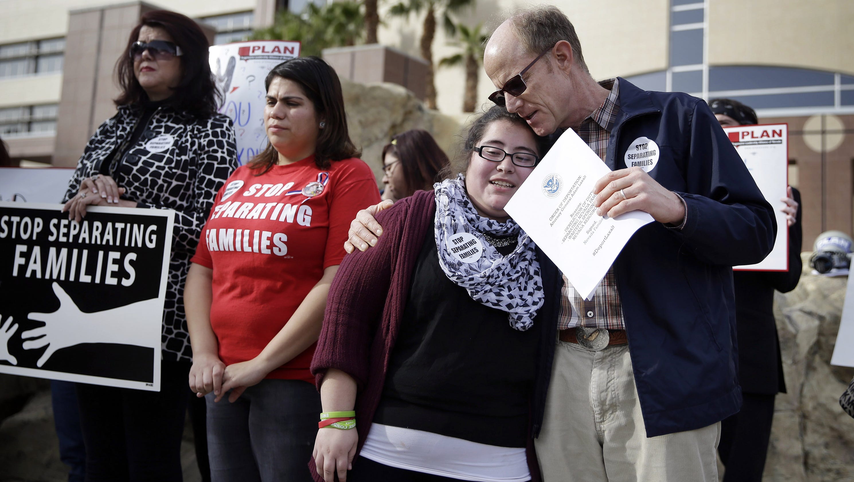 An immigrant family hoping, finally, to live without fear