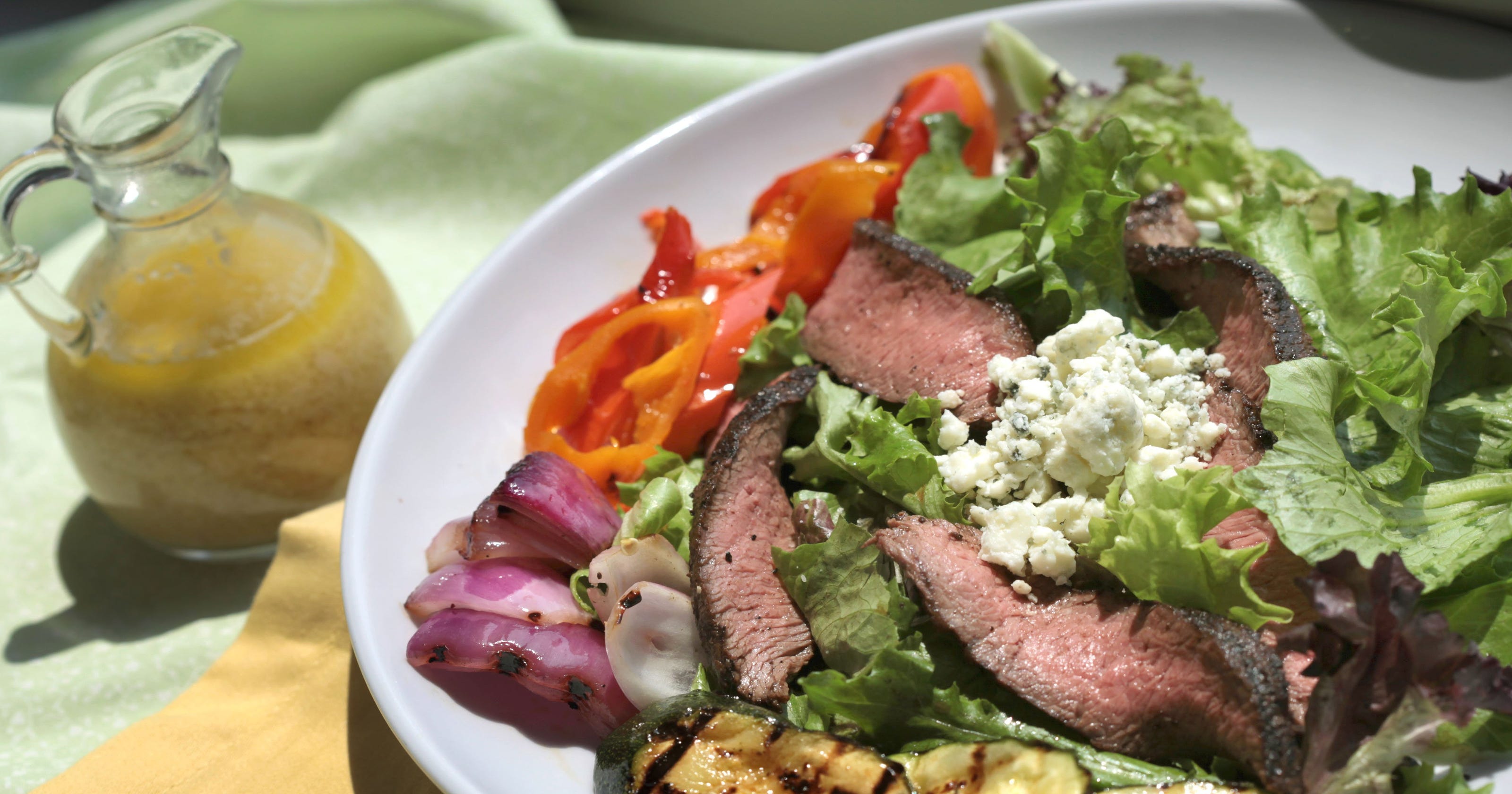 Main dish salads are an easy dinner option