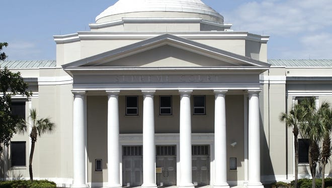 The Florida Supreme Court Building in Tallahassee is seen in this file photo.