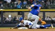 May 12: The Milwaukee Brewers'  Eric Sogard steals