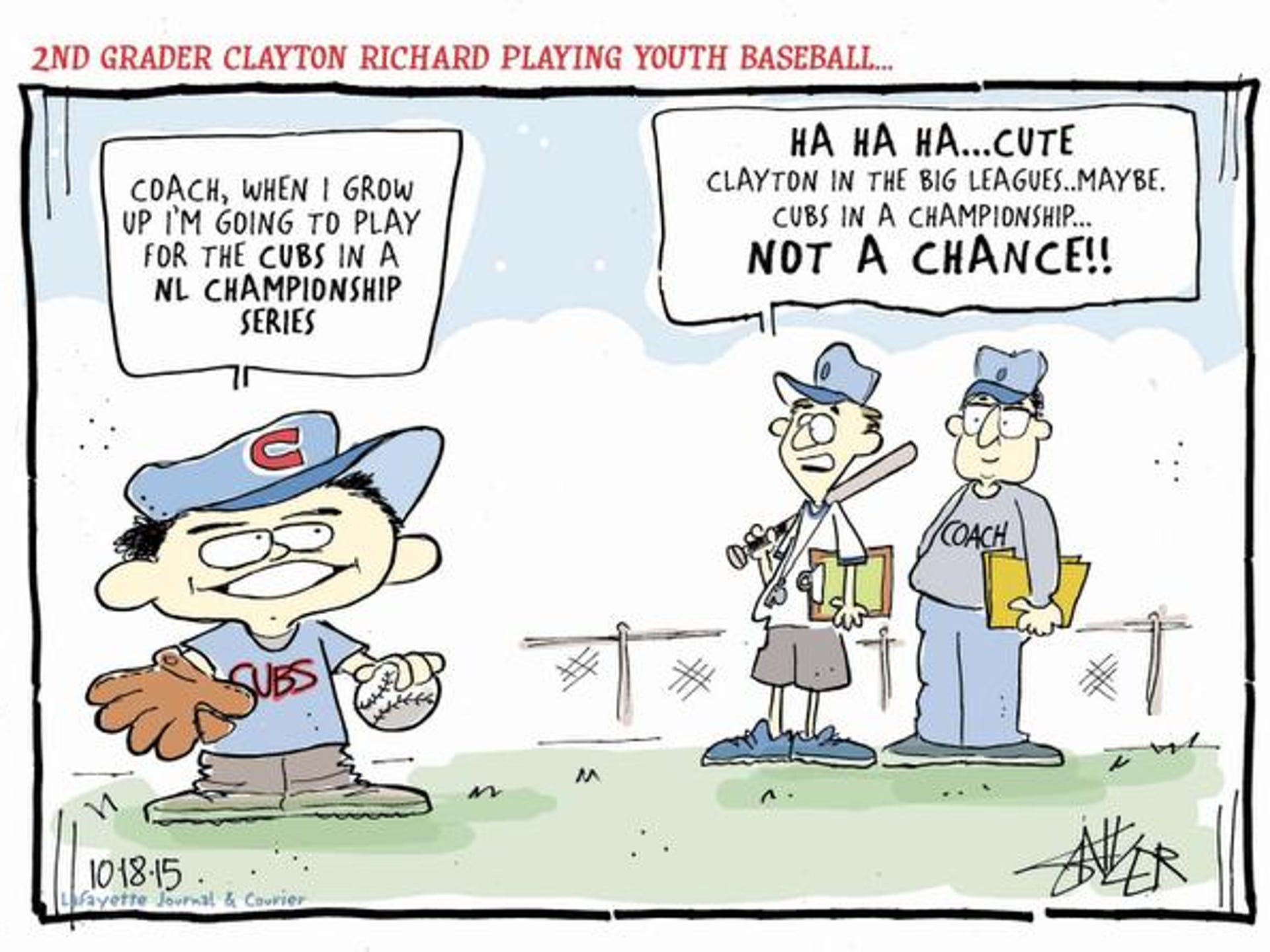 Editorial cartoons Baseball