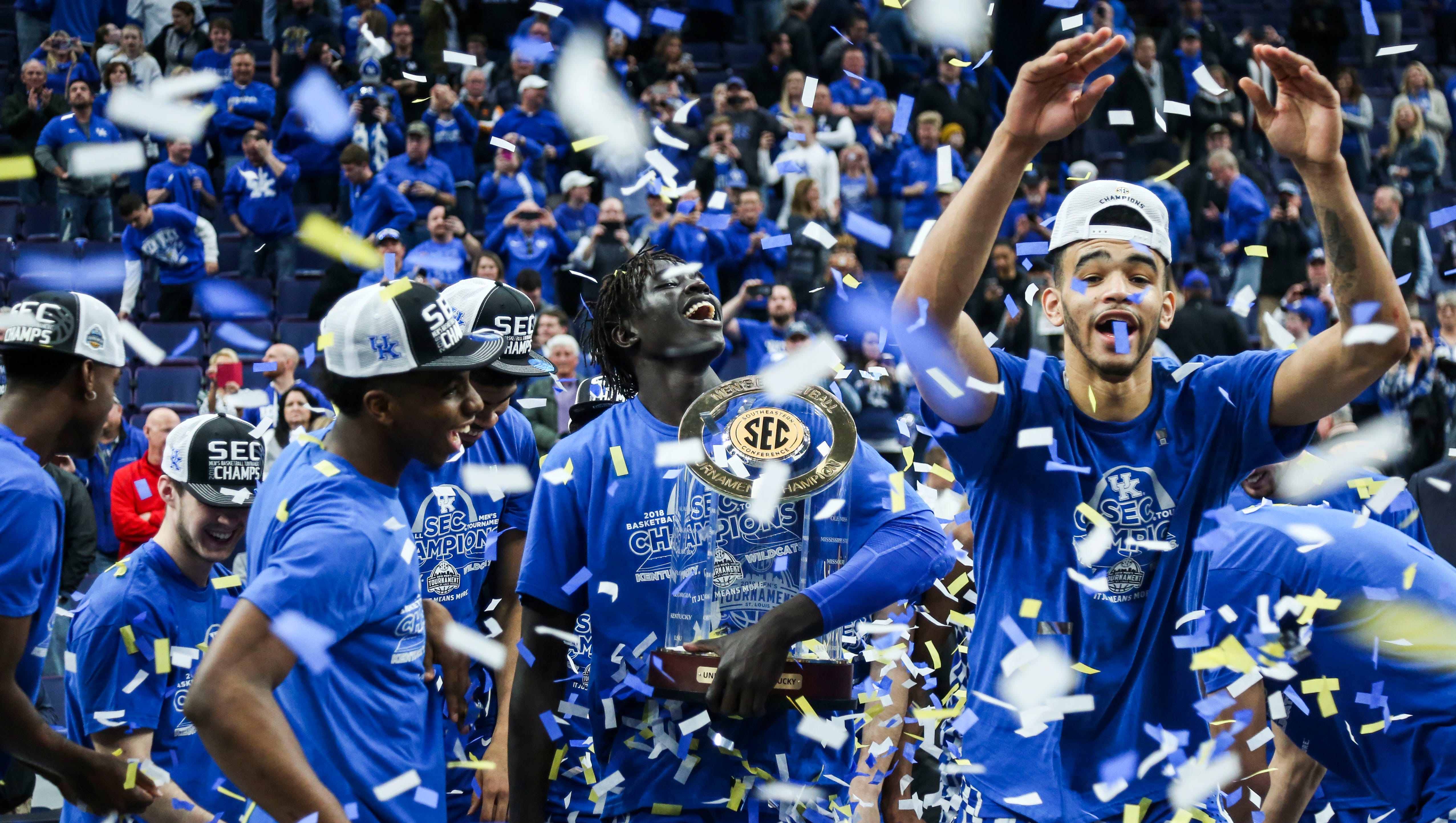 Kentucky Basketball Beats Tennessee To Claim Sec Tournament Title