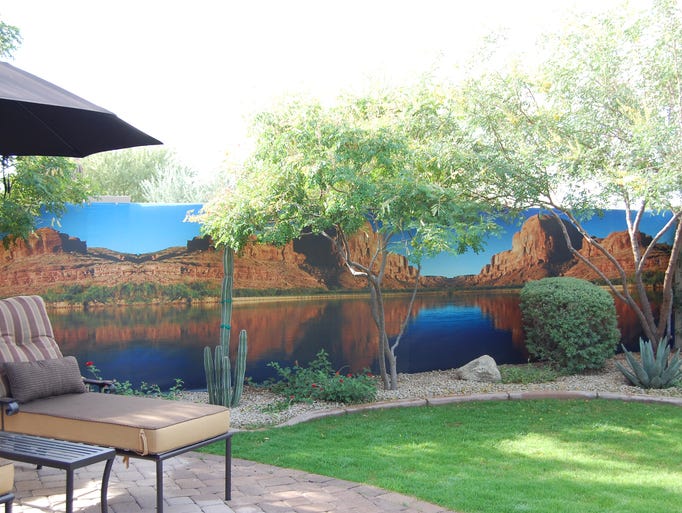 Wall Sensations murals want to beautify your Phoenix backyard block walls