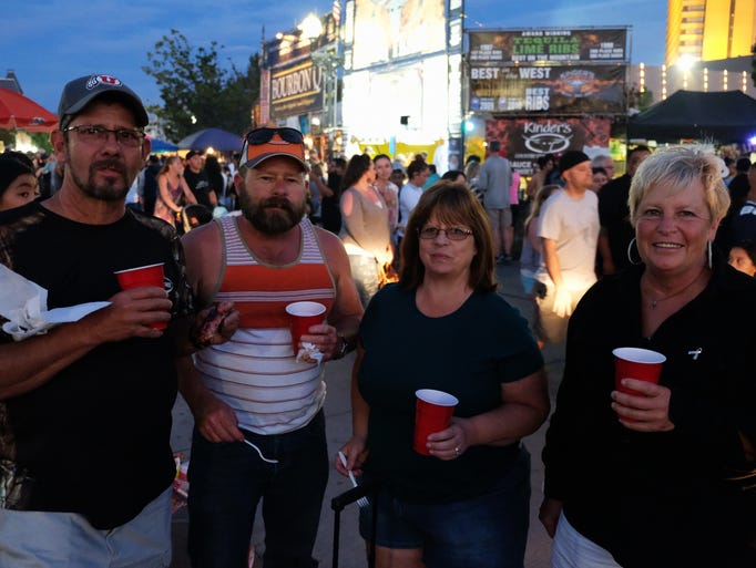 Hungry festival-goers enjoy ribs and more at the Best