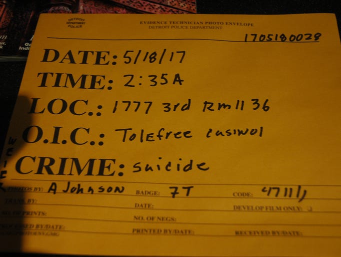 Photos Detroit police release evidence in Chris Cornell's death